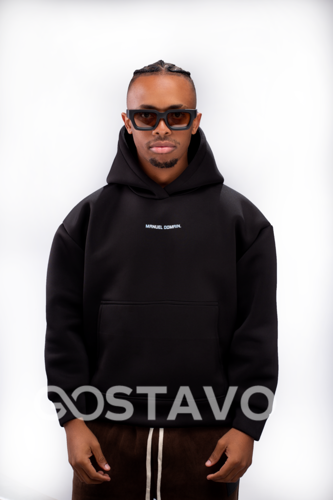 Manuel Domain Hoodie "GOD FORBID" - Édition Noir