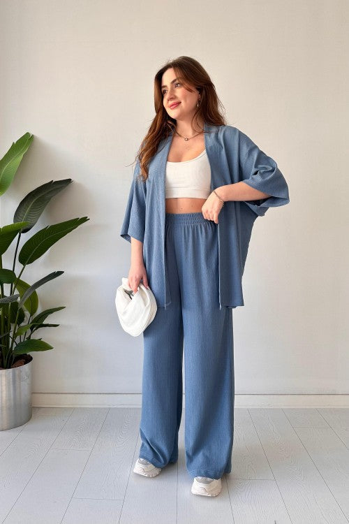 Combinaison double Gofre Indigo