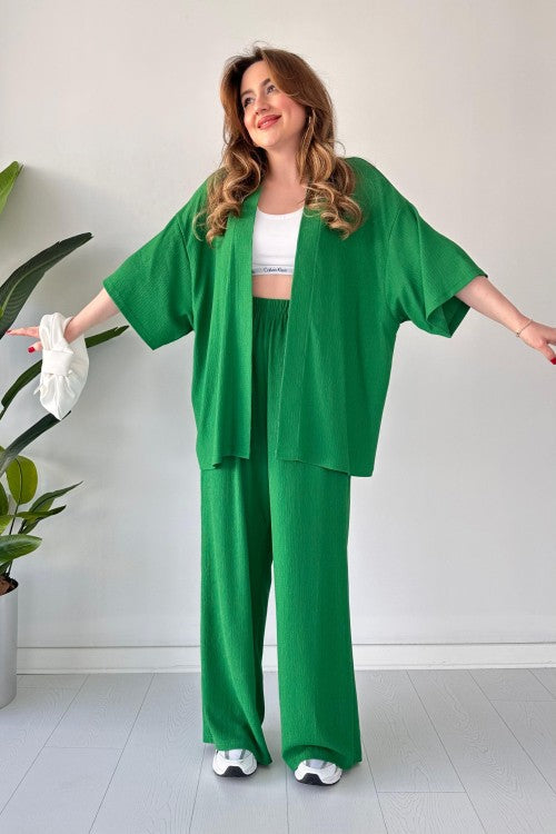 Costume deux pièces Gofre vert