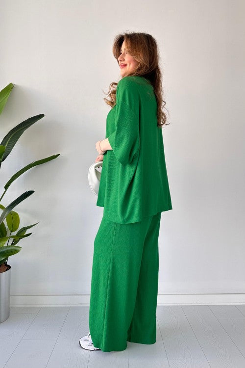 Costume deux pièces Gofre vert