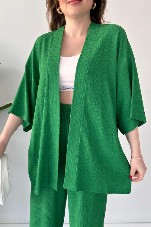Costume deux pièces Gofre vert