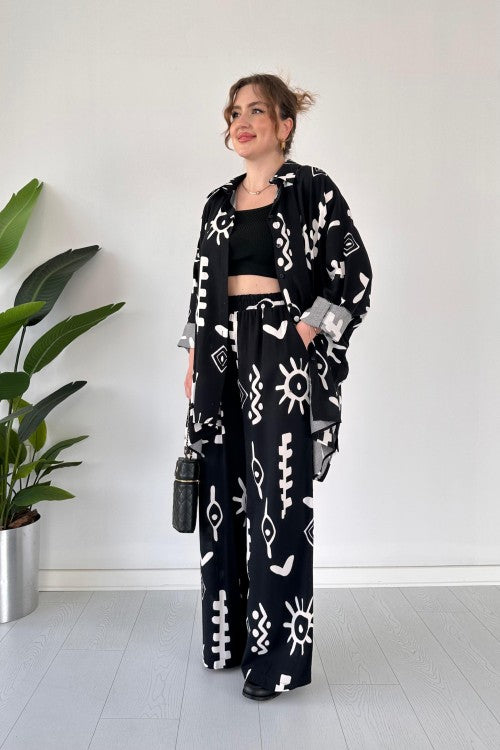 Maillot deux pièces Sun noir