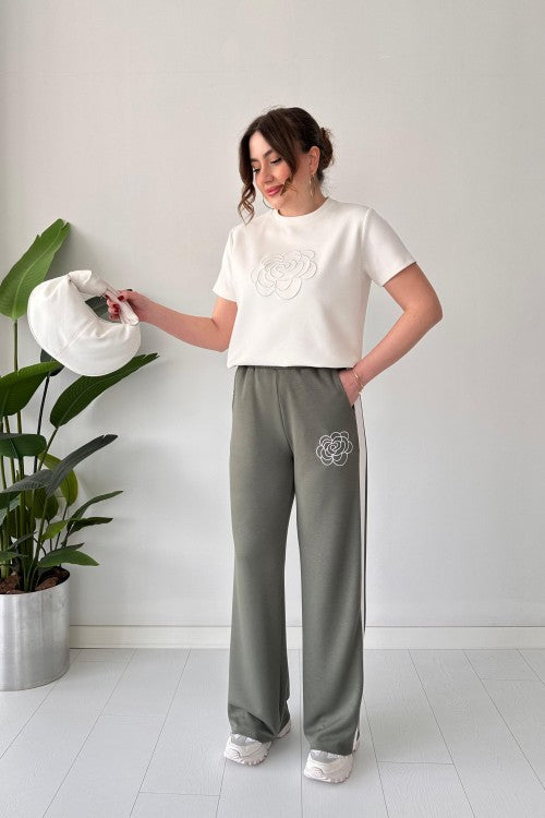 Costume modèle Camellia Kaki