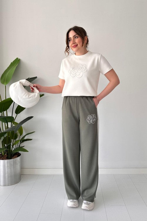 Costume modèle Camellia Kaki
