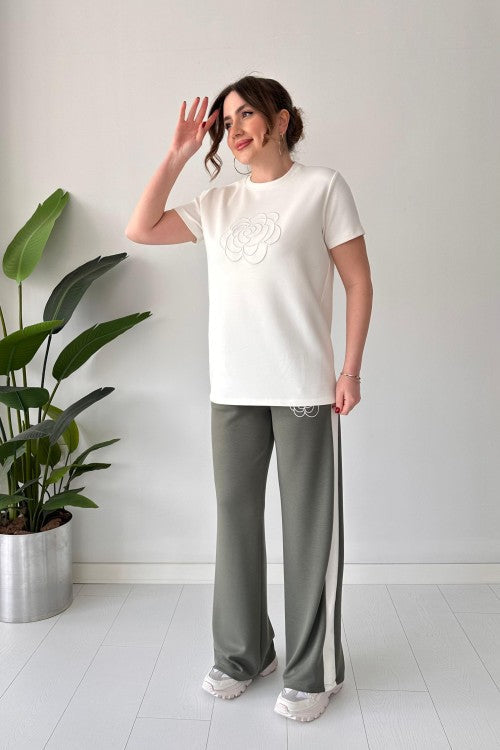 Costume modèle Camellia Kaki