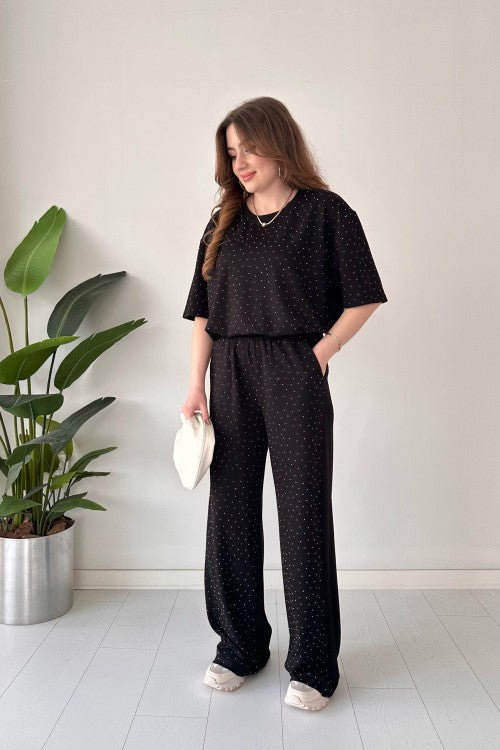 Ensemble Mini Glitter Modal Noir