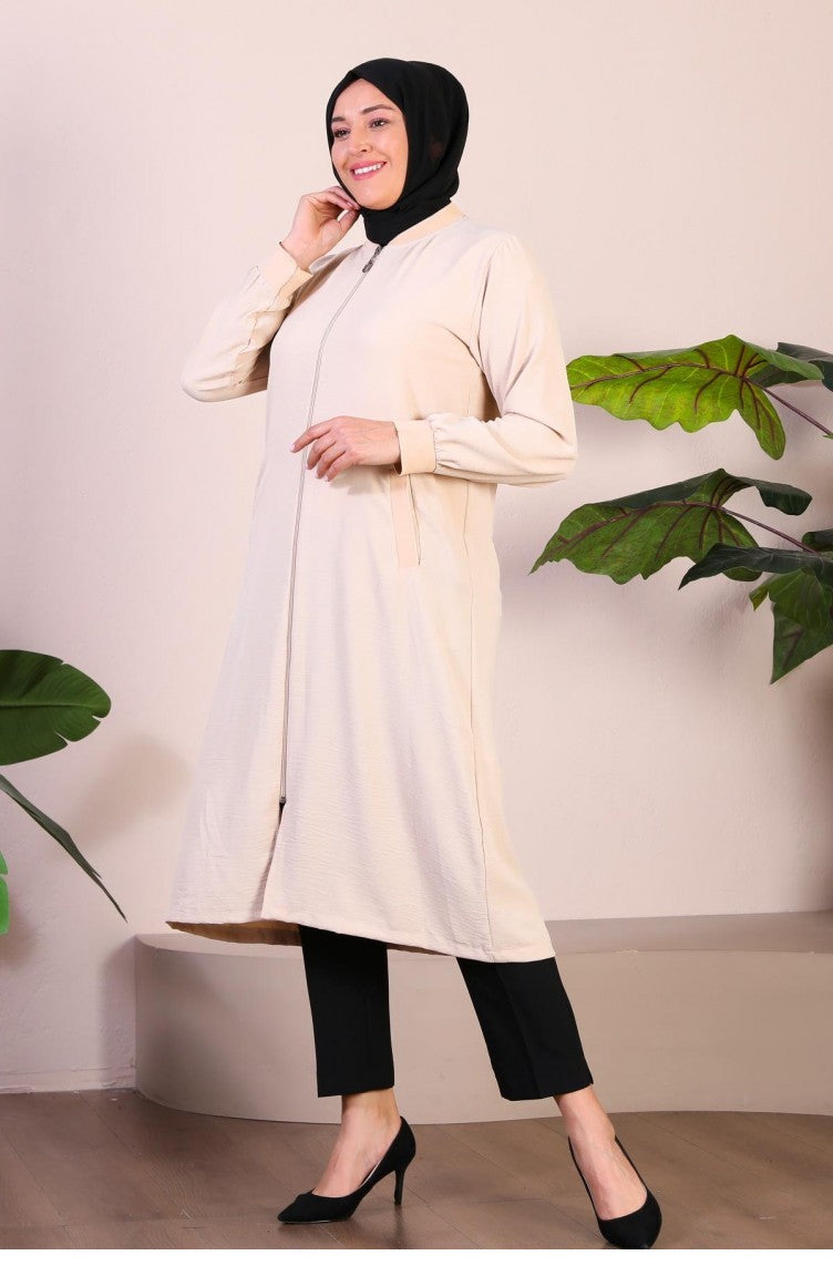 Cape Hijab De Grande Taille Pour Femme Vêtements De Saison Et Go 8699 Pierre 8699.Taş