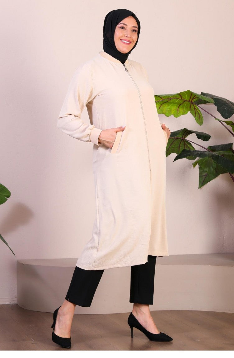 Cape Hijab De Grande Taille Pour Femme Vêtements De Saison Et Go 8699 Pierre 8699.Taş