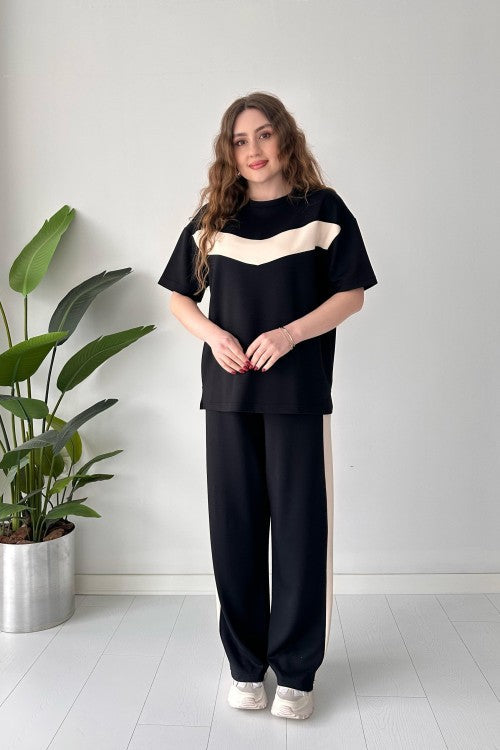 Ensemble modal avec garniture avant noire