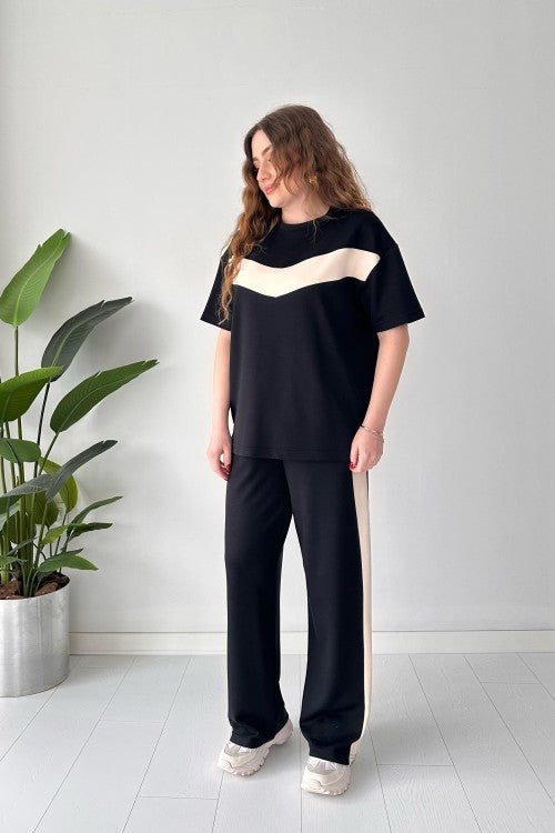 Ensemble modal avec garniture avant noire