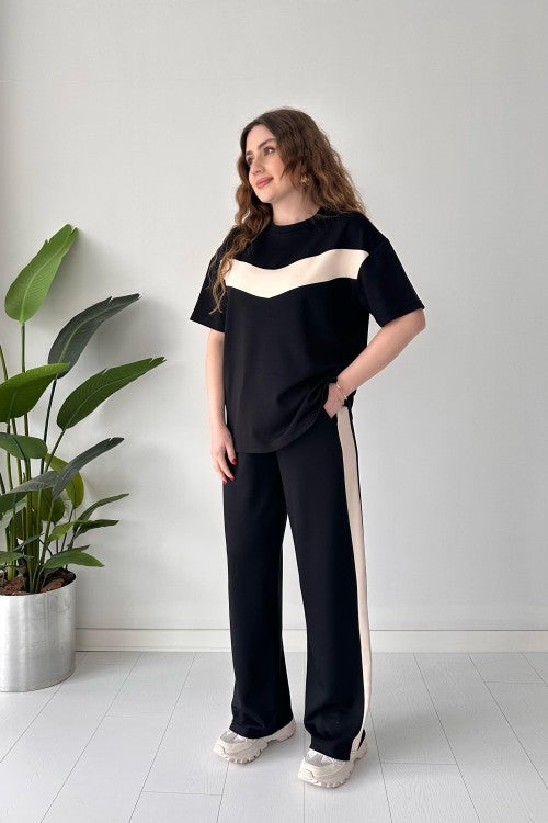 Ensemble modal avec garniture avant noire