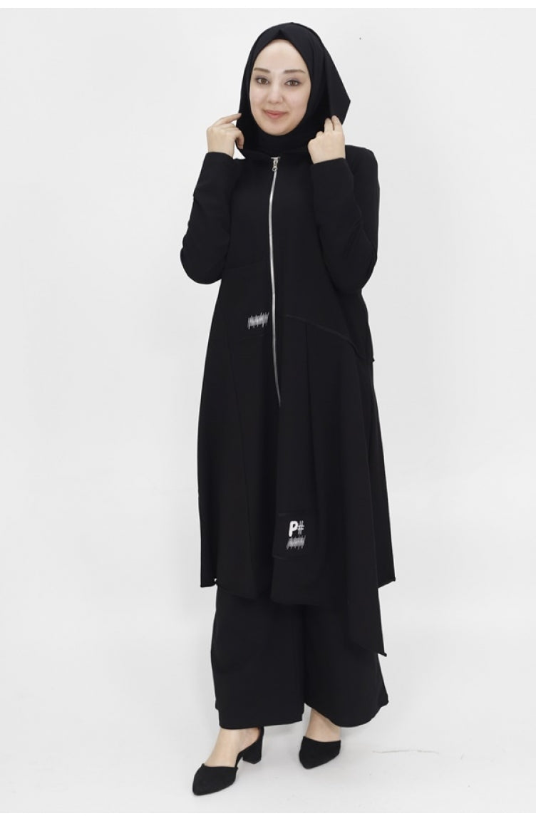 Casquette à Capuche En Tissu Score 2 Threads 15158-01 Noir 15158-01