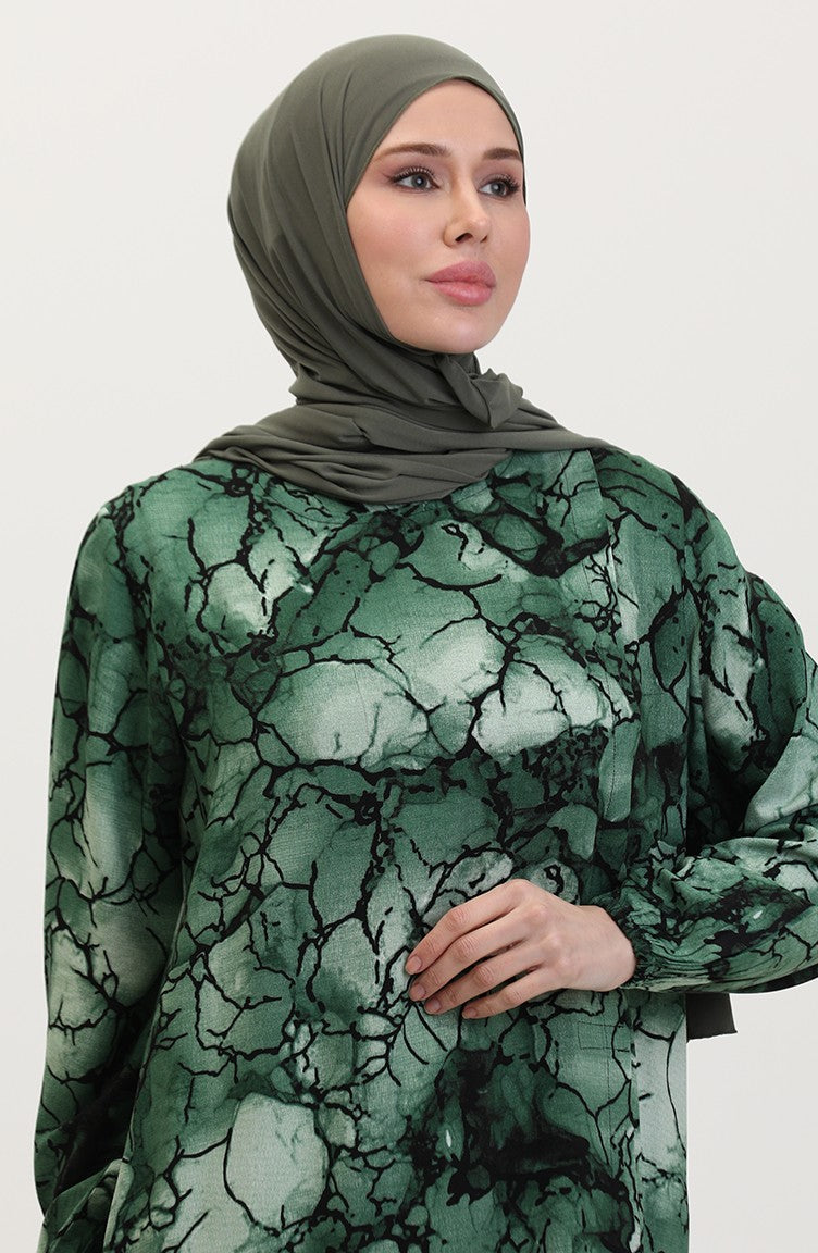 Abayas Vert 6368-01