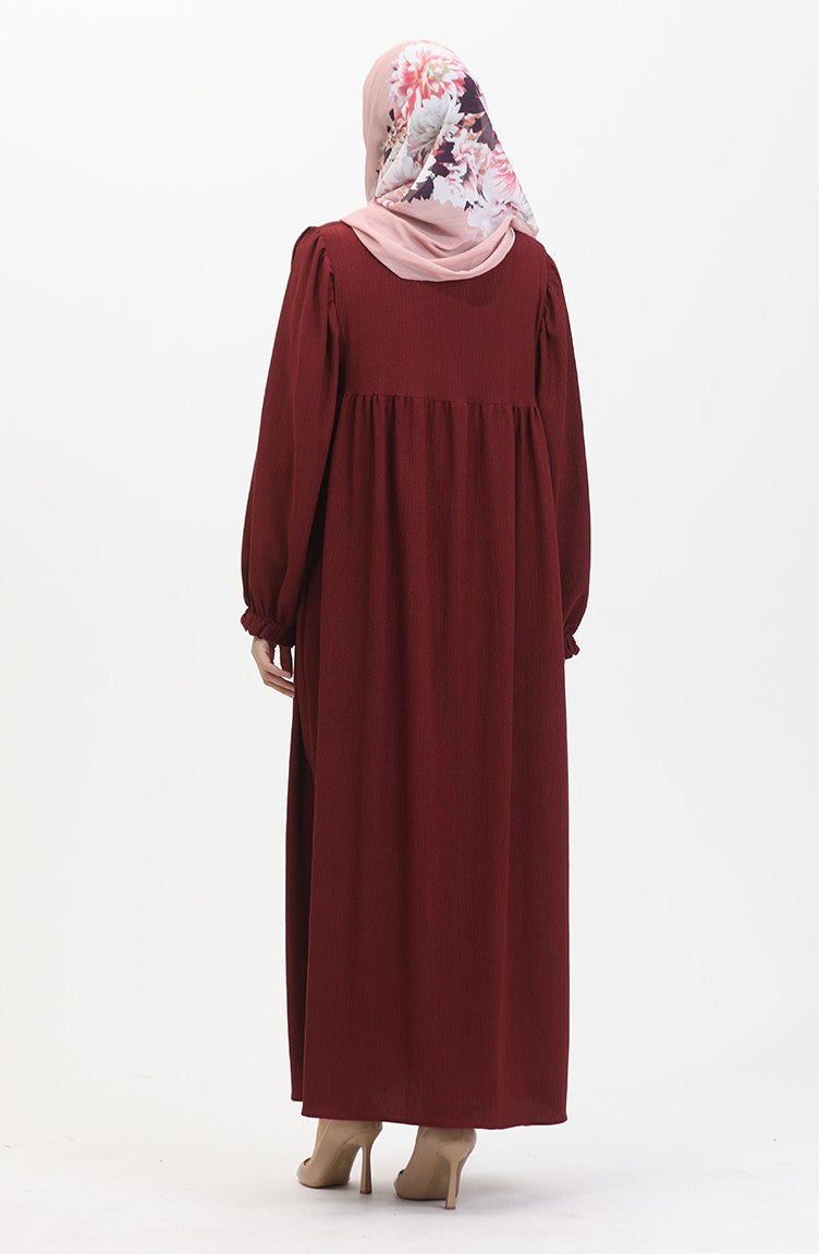 Roba Abaya Froncee 1052-01 Rouge Claret 1052-01