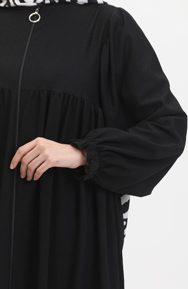 Roba Abaya Froncee 1052-02 Noir 1052-02