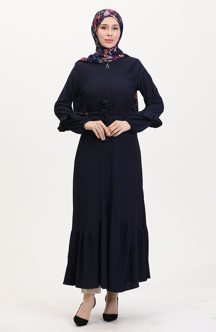 Abayas Bleu Marine 1059-02