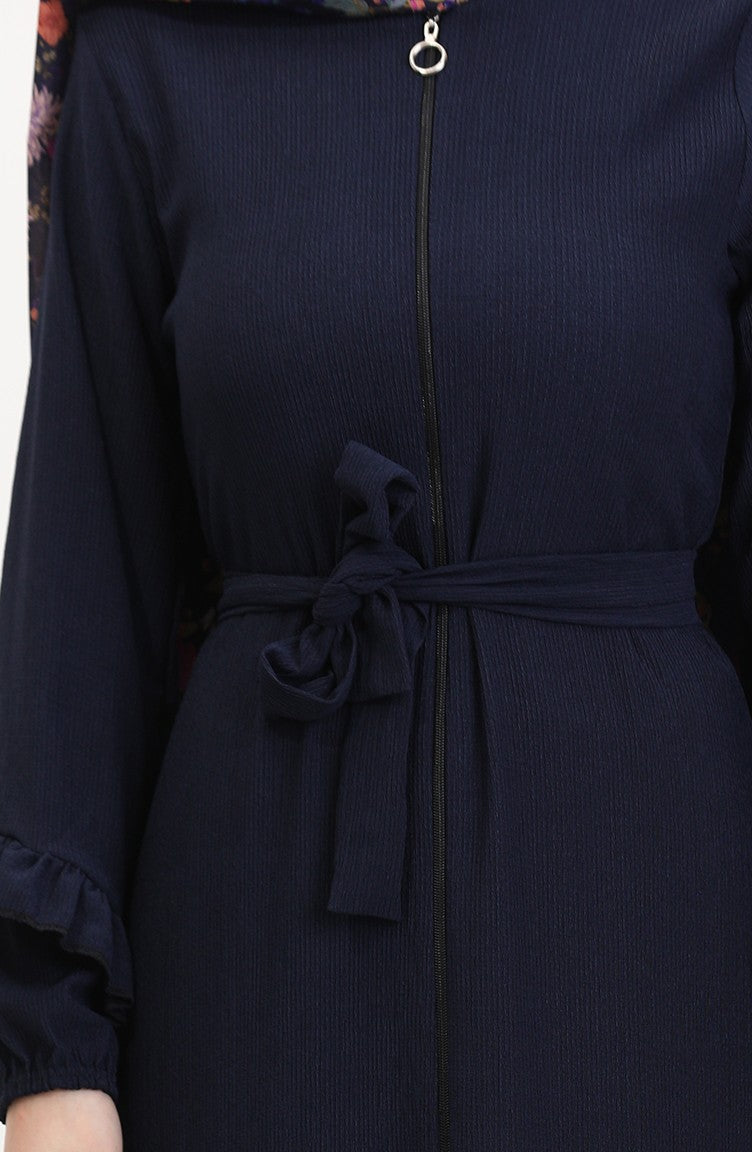 Abayas Bleu Marine 1059-02