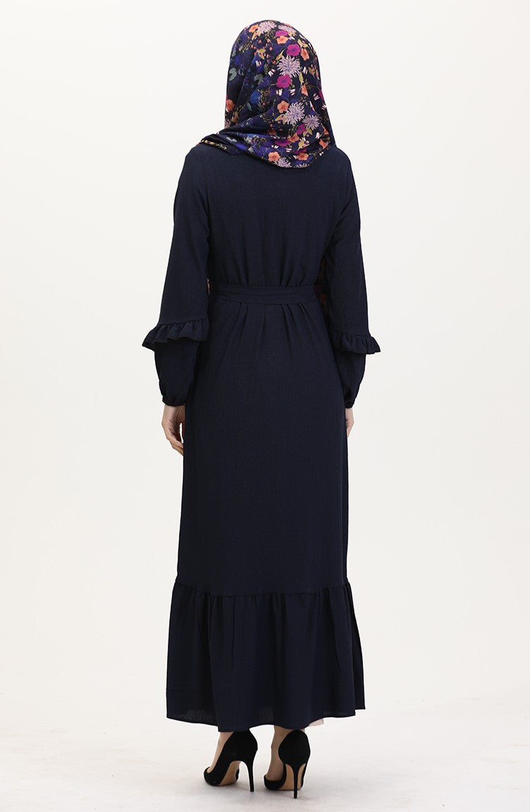 Abayas Bleu Marine 1059-02
