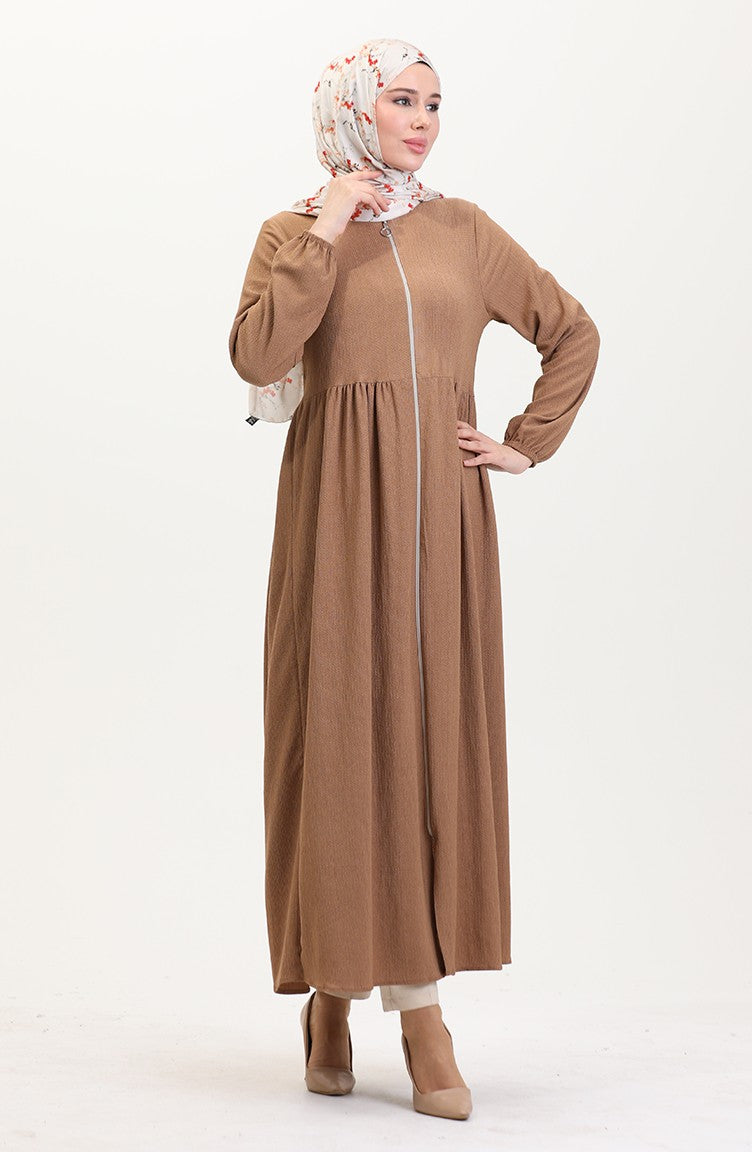 Abayas Café au lait 5056-01