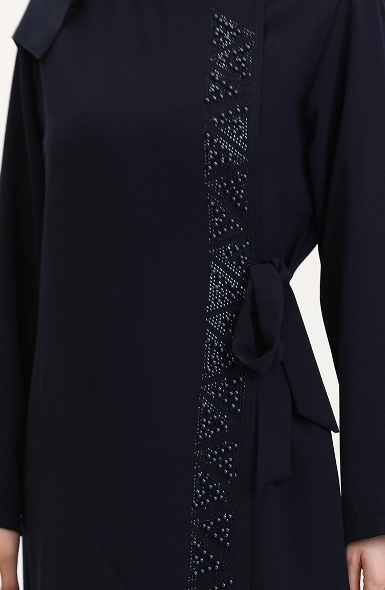 Abayas Bleu Marine 5075-02