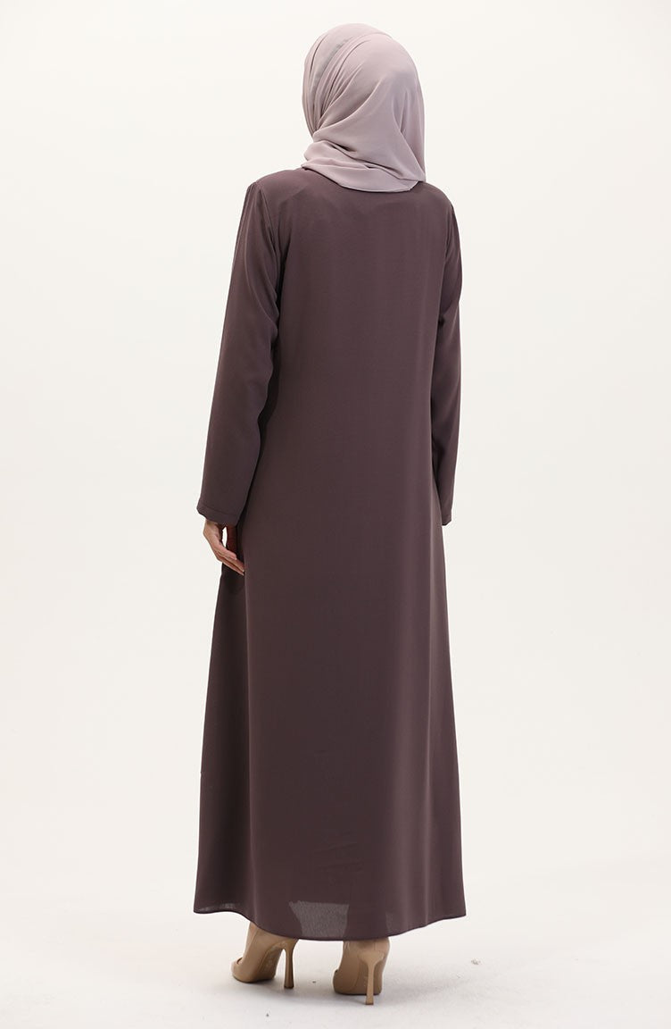 Abayas Café au lait 5075-07