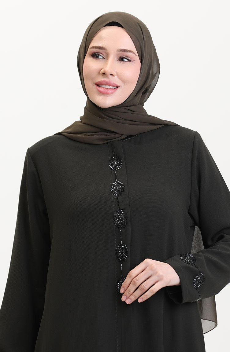 Abayas Khaki 5077-03