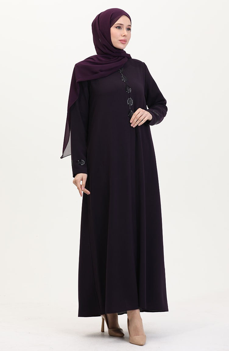 Abayas Plum 5077-04