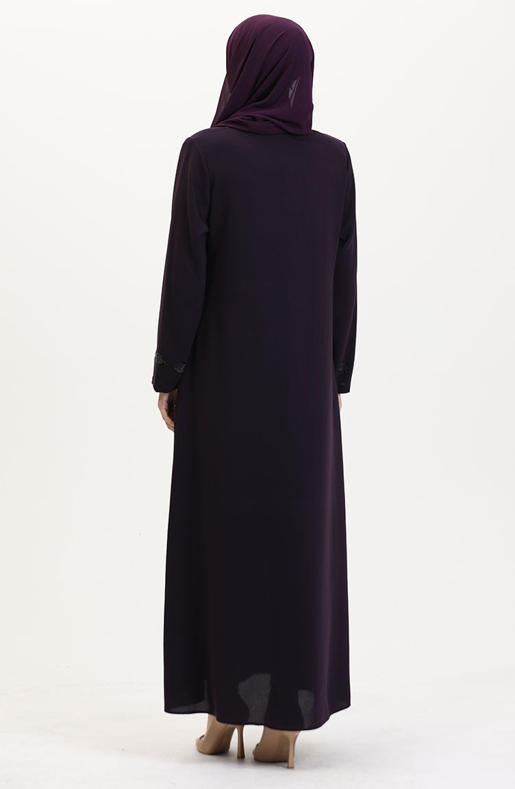 Abayas Plum 5077-04