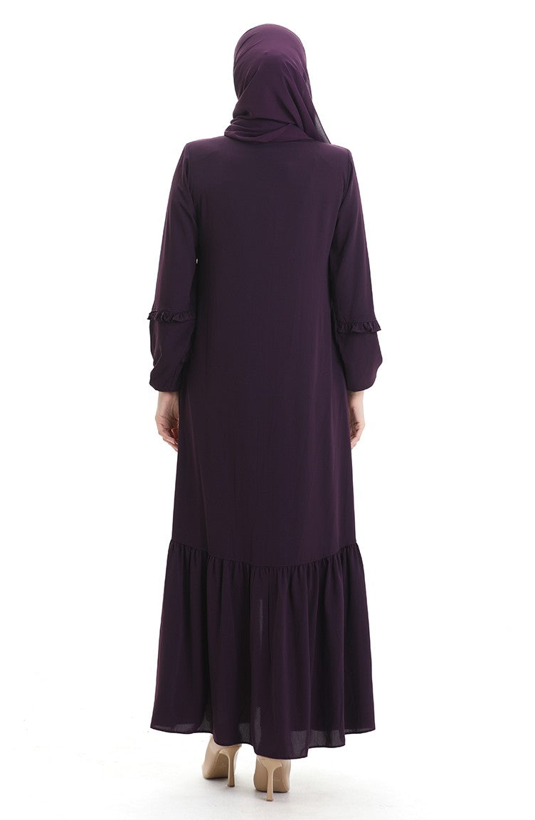 Abayas Plum 5078-03