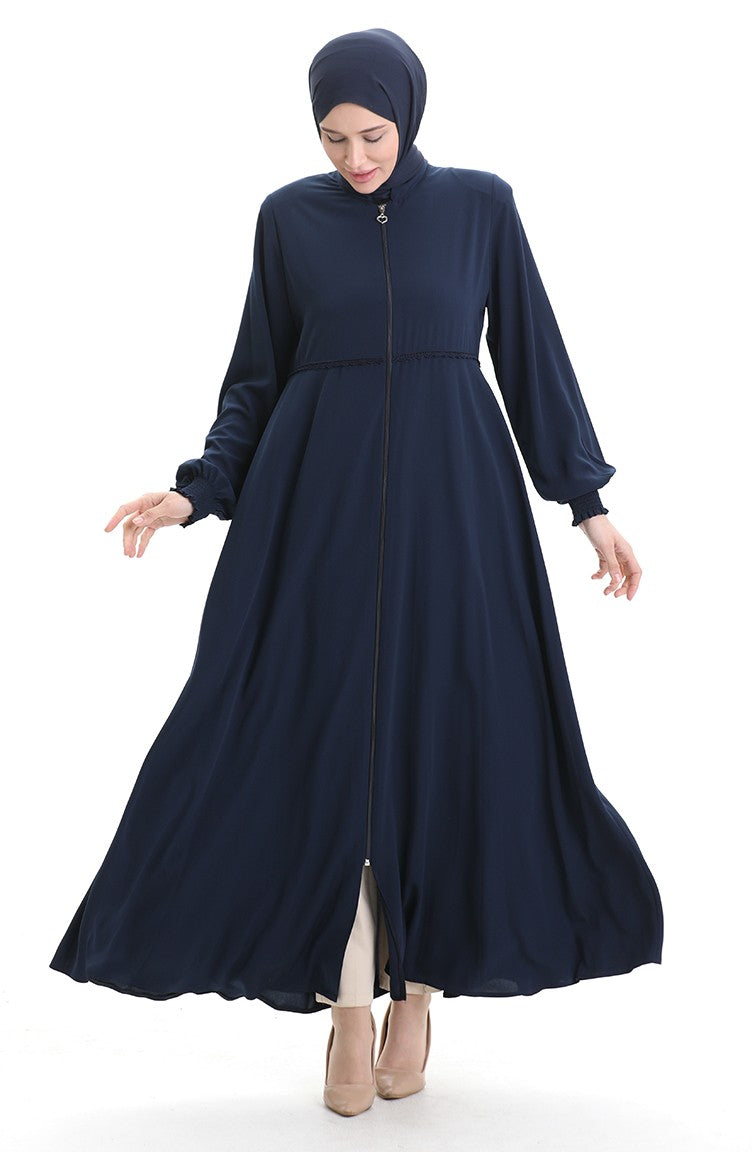 Abayas Bleu Marine 5079-03