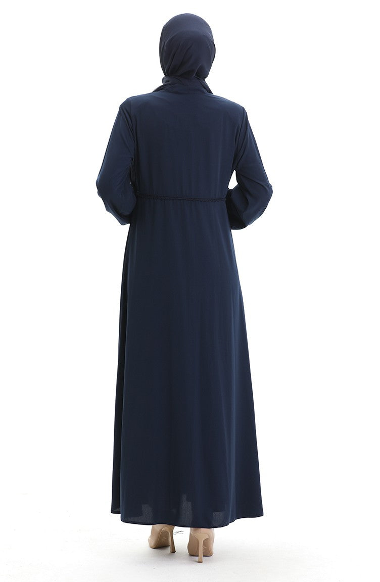 Abayas Bleu Marine 5079-03