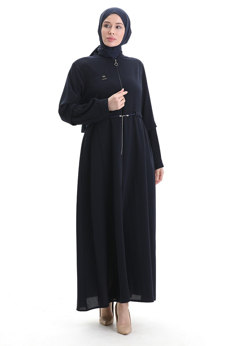 Abayas Bleu Marine 6194-03