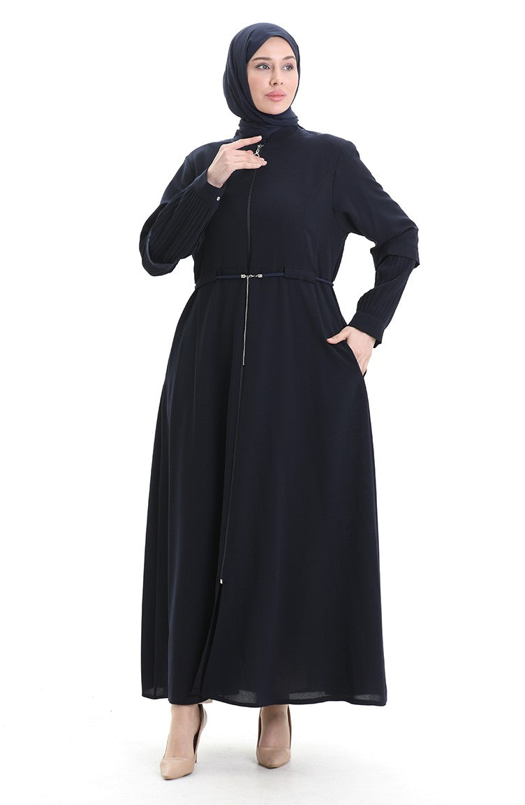 Abayas Bleu Marine 6194-03