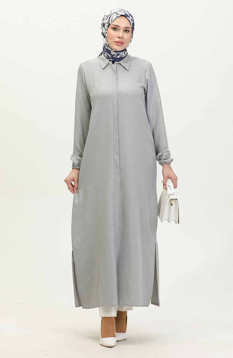 Abayas Abaya 24021-04 Gris 24021-04
