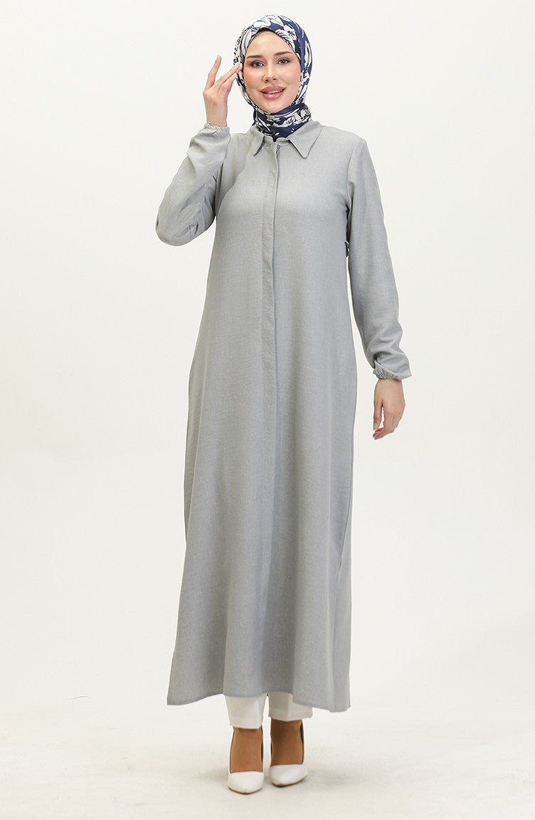 Abayas Abaya 24021-04 Gris 24021-04
