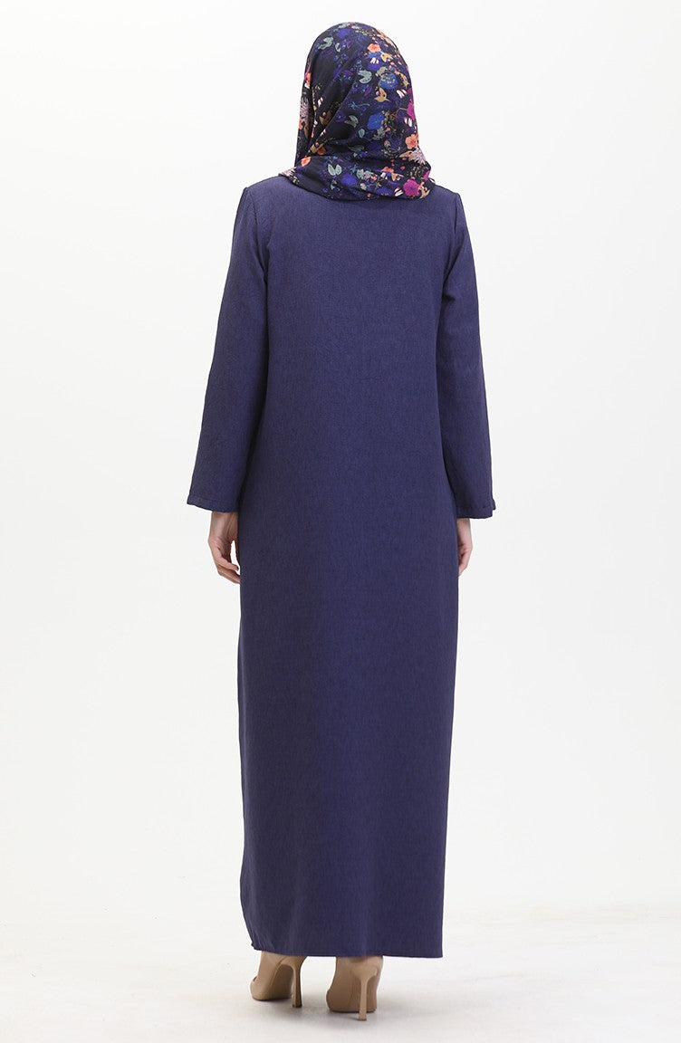 Abayas Abaya 24020-05 Bleu Marine 24020-05