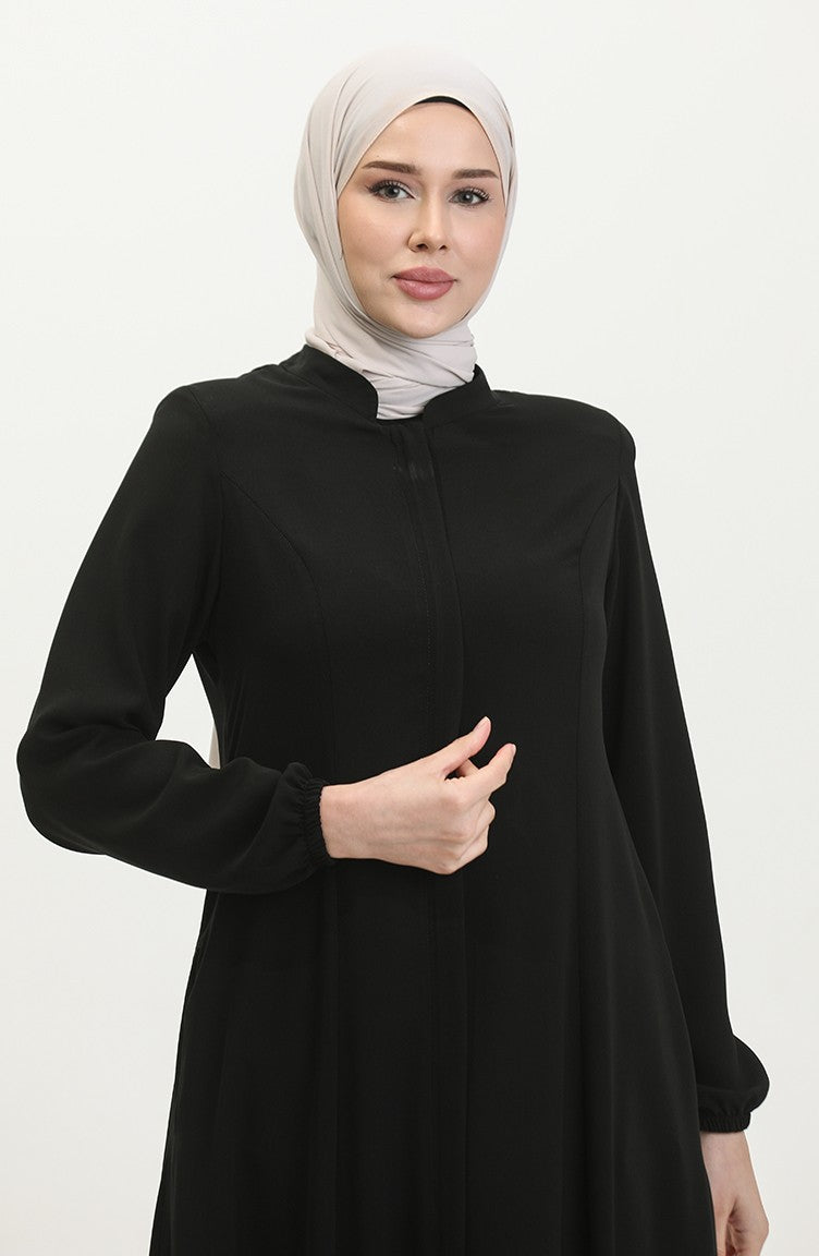 Adel Mevlana Abaya Femme 3018-01 Noir 3018-01