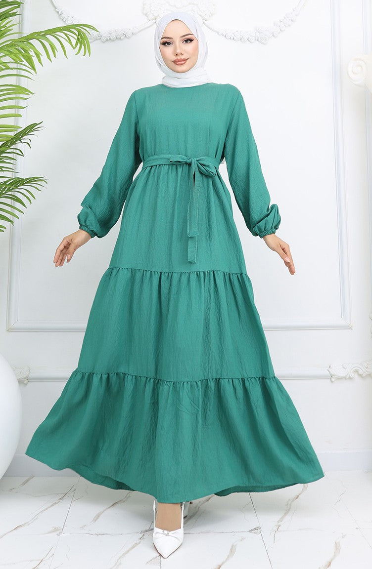 Robe Hijab Vert 2023-04