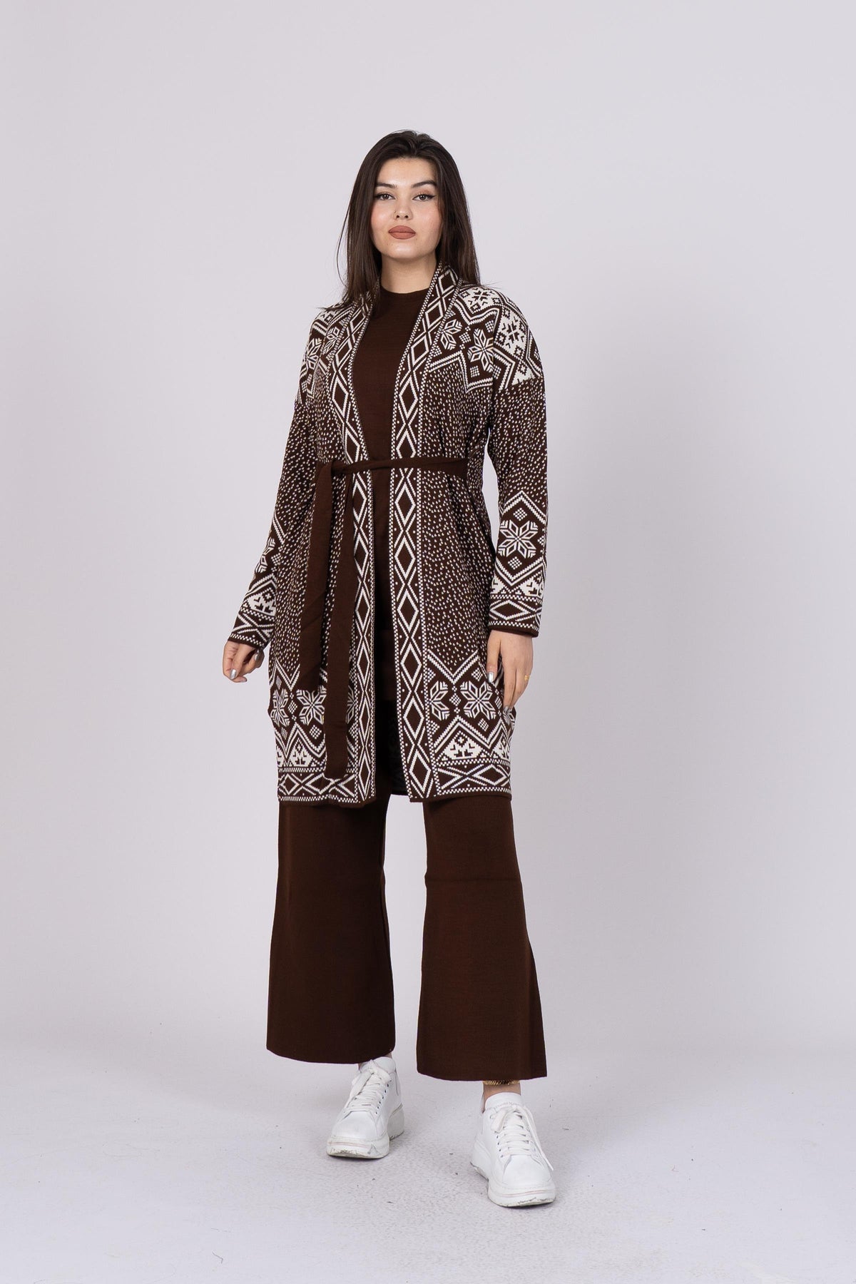 Triko Hırka Kazak Pantolon Takım 033