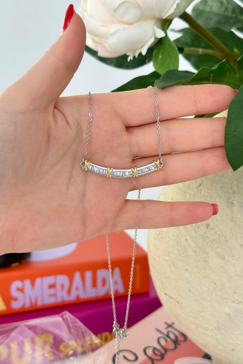 Collier Spring Tifny en acier argenté
