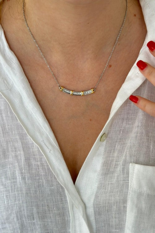 Collier Spring Tifny en acier argenté